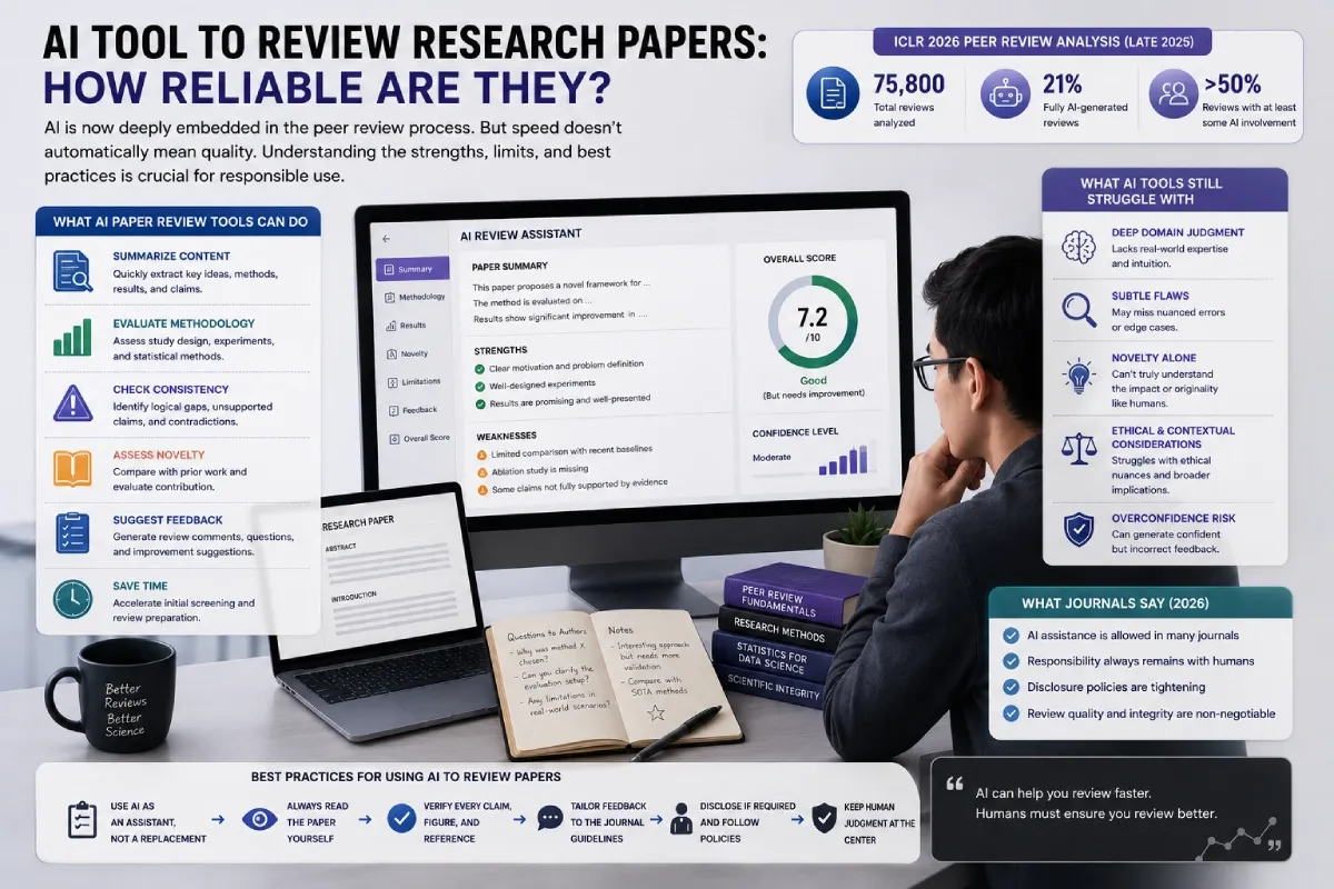AI Tool to Review Research Papers: How Reliable Are They?