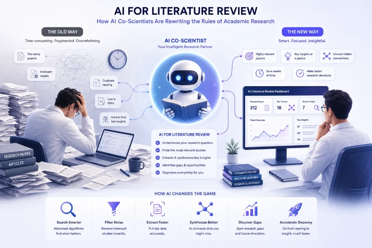 AI for Literature Review: How AI Co-Scientists Are Rewriting the Rules of Academic Research