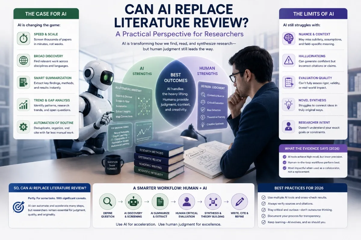 Can AI Replace Literature Review? A Practical Perspective for Researchers