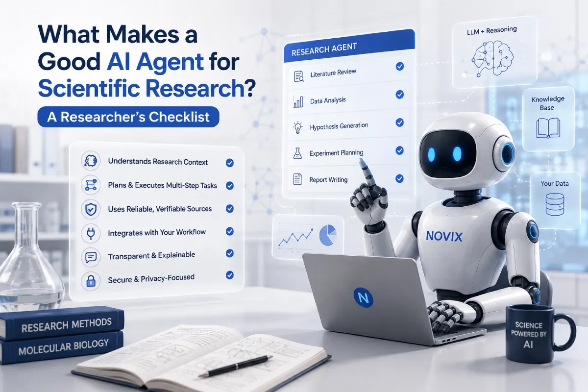 What Makes a Good AI Agent for Scientific Research? A Researcher's Checklist