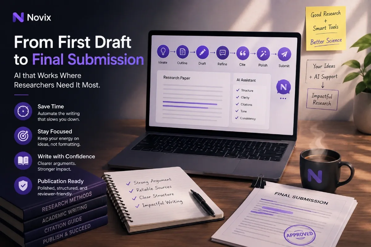 AI Tool for Research Papers: From First Draft to Final Submission