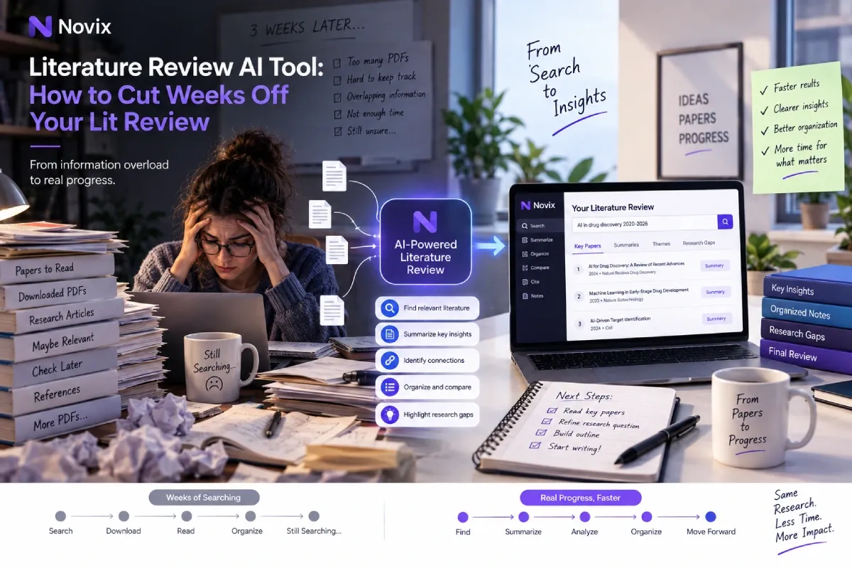Literature Review AI Tool: How to Cut Weeks Off Your Lit Review