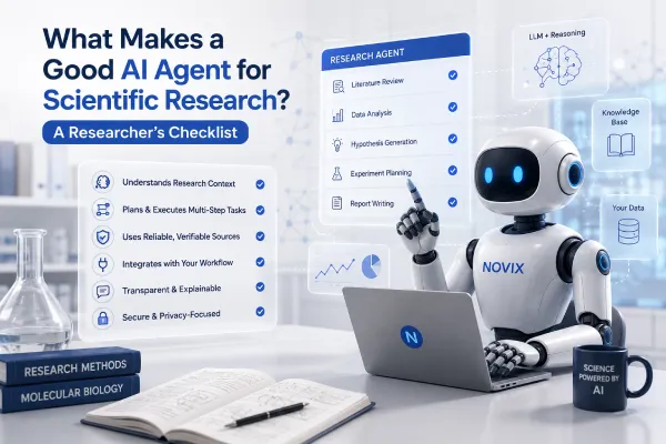 What Makes a Good AI Agent for Scientific Research? A Researcher's Checklist